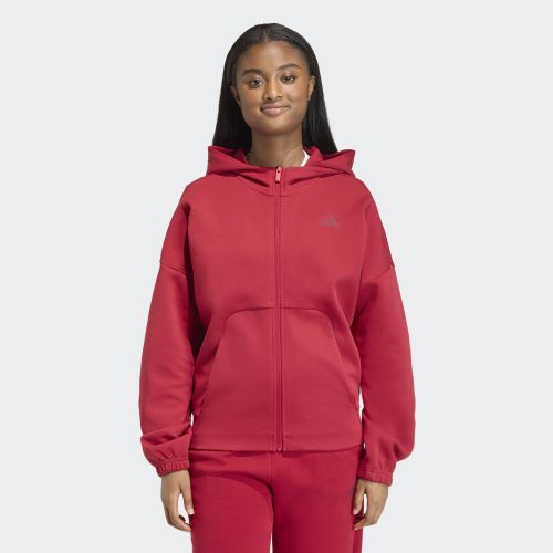Adidas Sportswear, adidas Sportswear Kapuzensweatshirt "FUTURE ICONS SMALL LOGO FULL-ZIP", mit Reissverschluss
