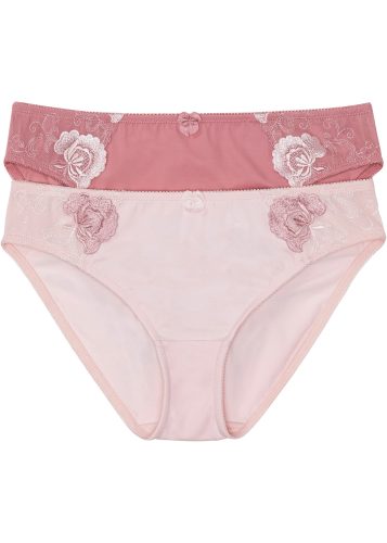 bonprix Slip Packung, 2 Stk. klassischer Stil, bequeme Passform, aus Polyamid und Elasthan