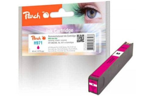 Peach Tintenpatrone magenta kompatibel zu HP No. 971, CN623AE