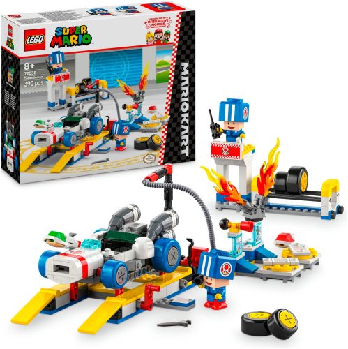 LEGO, 72035 Super Mario - Mario Kart: Toads Werkstatt, Konstruktionsspielzeug