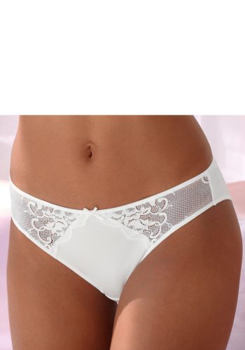 Petite Fleur, petite fleur Slip Packung, 3 Stück, mit floraler Spitze und weichem Microtouch