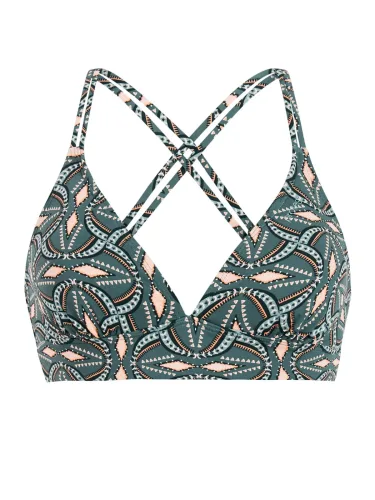 PROTEST, PROTEST MIXRelax Damen Bikini Top Grün, Damen, Größe: 42