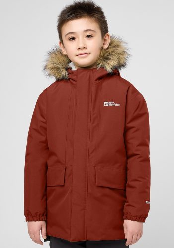 Jack Wolfskin, Jack Wolfskin Outdoorjacke »COSY BEAR JACKET K«, mit Kapuze