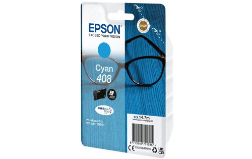 Epson, EPSON Tintenpatrone 408 cyan T09J24010 WF-C4810DTWF 1100 Seiten