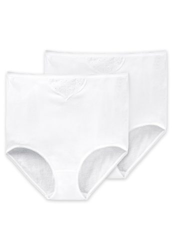 Schiesser - Cotton Maxi, für Damen, Weiss, Größe 40
