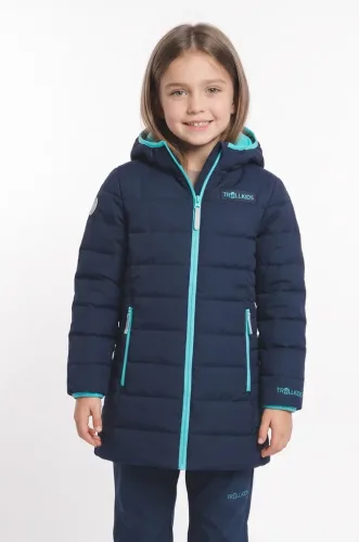 Trollkids, Trollkids Stavanger Mädchen Wintermantel Blau, , Größe: 152