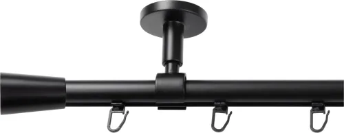 Sn Deco Group, SN DECO GROUP Gardinenstange "Gardinenstange Innenlauf Nizza Ø 19 mm, 1-läufig, Fixmass, verschraubt" Ø 19 mm Fixmass;kürzbar