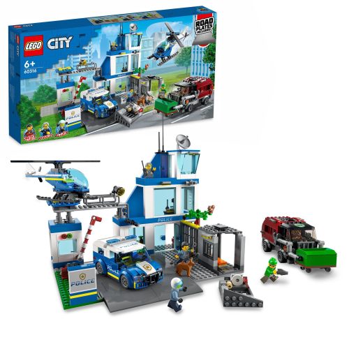 LEGO, 60316 City Polizeistation, Konstruktionsspielzeug