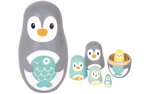 Spielba Holzspielwaren, Spielba Holzspielwaren Matrjoschka Pinguin