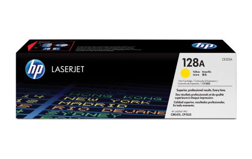 HP, HP Toner-Modul 128A yellow CE322A Color LJ Pro CM1415 1300 S.