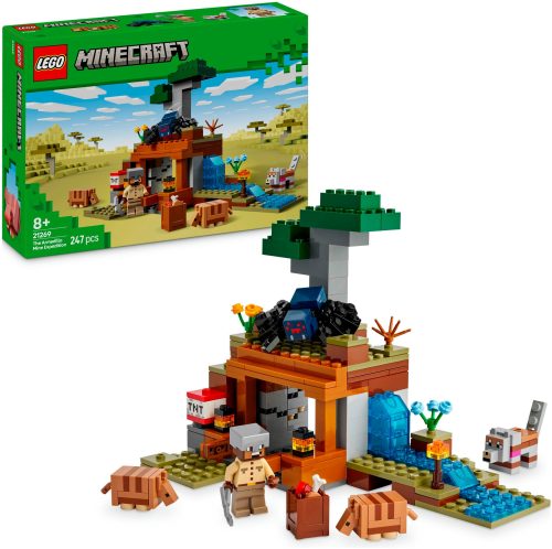 LEGO, 21269 Minecraft Die Expedition zur Gürteltiermine, Konstruktionsspielzeug