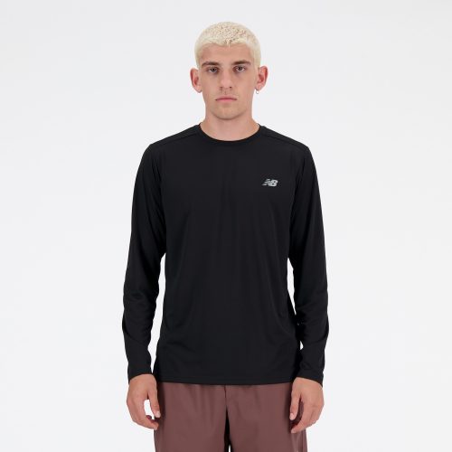 New Balance, New Balance New Balance New Balance Run Long Sleeve T-Shirt Herren, schwarz, Grösse: M  Herren, schwarz, Grösse: M