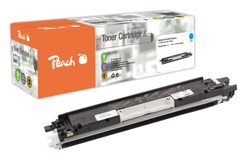 Peach, Peach - Toner Hp Nr. 126a (ce311a) Cyan, Schwarz, One Size