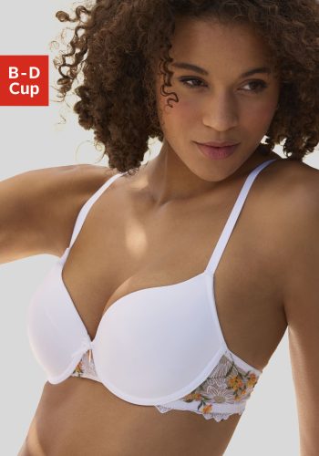 Lascana, LASCANA Schalen-BH mit entzückender Rückenpartie aus zarter Stickereispitze, sexy Dessous