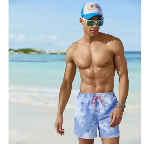 VENICE BEACH, Venice Beach Badeshorts "Mat" mit trendigem Batikdruck