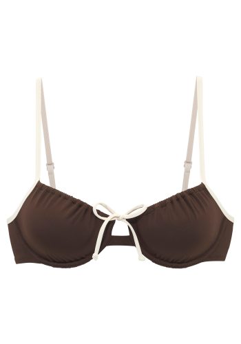Copenhagen Studios, Copenhagen Studios Bügel-Bikini-Top "Emma" mit Kontrastdetails
