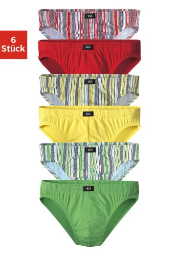 H.I.S, H.I.S Slip Packung, 6 Stk. klassisch geschnitten