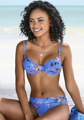 S.Oliver, s.Oliver Bügel-Bikini-Top »Maya«, mit Doppelträgern und floralem Design