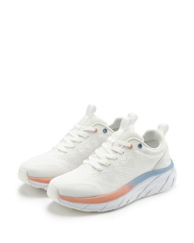 Lascana, LASCANA Sneaker "Halbschuh, Turnschuh, Freizeitschuh," NEU mit modischen Farbdetails, Chunky Sohle & Mesh-Optik VEGAN