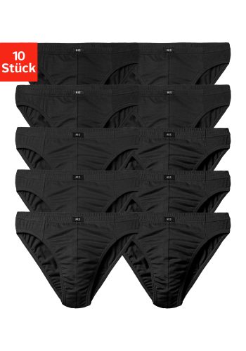 H.I.S, H.I.S Slip "Männer Unterhose" Packung, 10 Stk. in Unifarben