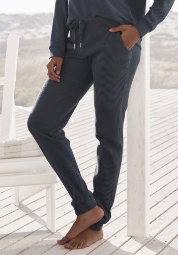 S.Oliver, s.Oliver Relaxhose »-Sweathose aus Ripp-Qualität«, (1 tlg.), mit Einrifftaschen