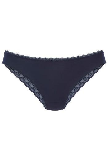 Lascana, LASCANA Tanga "Fabia" aus edler, dezent transparenter Stickereispitze