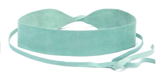 Lascana, LASCANA Taillengürtel, Veloursledergürtel zum Binden, Shapingeffekt, für Kleid & Overall