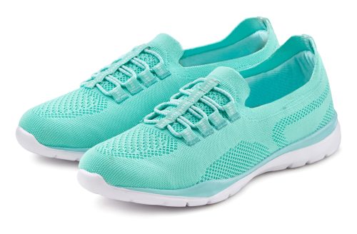 Lascana, LASCANA Sneaker "Slipper, Halbschuh, Slip-On-Sneaker," aus leichtem Textil-Material VEGAN