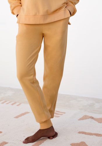 Buffalo, Buffalo Sweathose Loungehose mit seitlichen Taschen und kleinem Druck, Loungewear