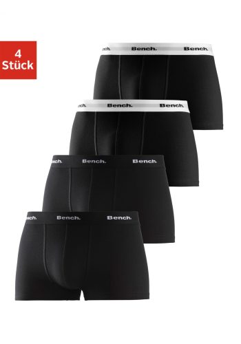 Bench, Bench. Hipster Packung, 4 Stk. knapp sitzende Boxershorts aus Baumwollmischung