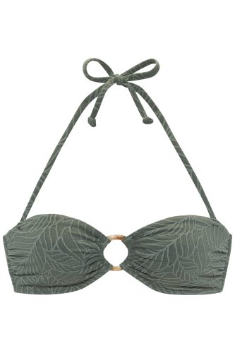 Lascana, LASCANA Bandeau-Bikini-Top "Fay" aus eleganter Strukturware