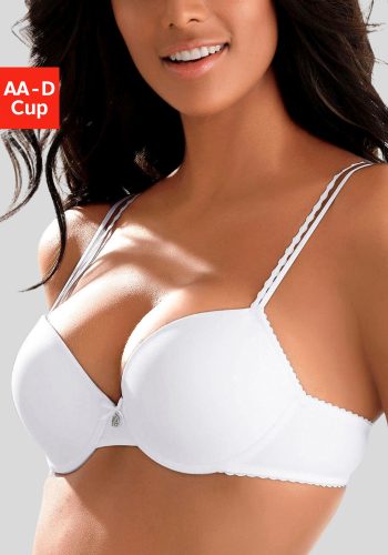 Lascana, LASCANA Push-up-BH mit Bügel und mit Spaghettiträgern, Dessous