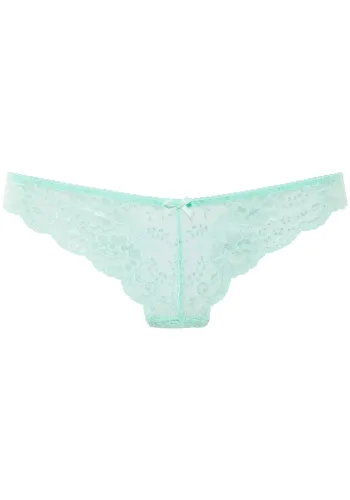 Lascana, LASCANA String aus schöner Vollspitze und Schleife