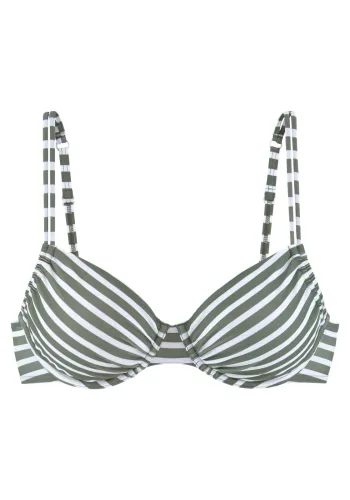Lascana, LASCANA Damen Bikinioberteil olive | 38C