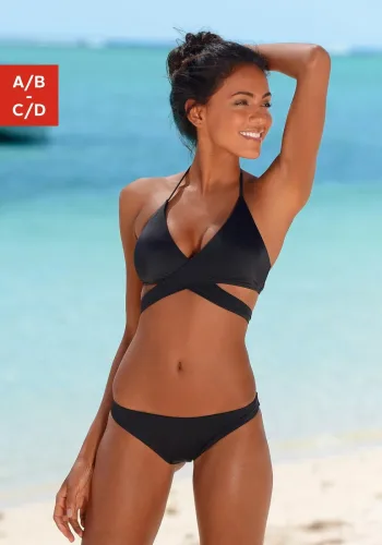 Bench, Bench. Triangel-Bikini in Wickeloptik