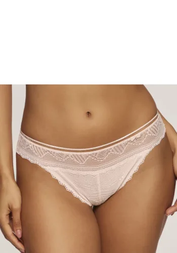 Lascana, LASCANA String "Tiziana" aus dekorativer Spitze und weichem Microtouch-Material