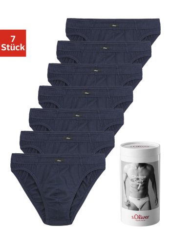 s.Oliver, s.Oliver Slip "Herren Unterhose" Dose, 7 Stk. Wochenration in einer Dose