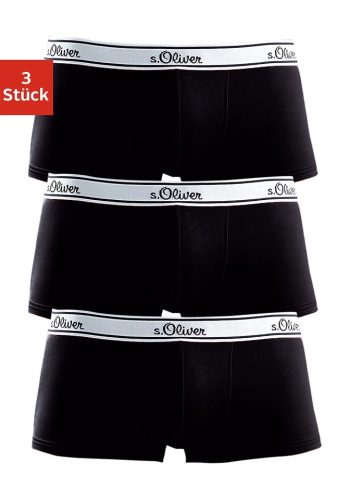 s.Oliver, s.Oliver Hipster Packung, 3 Stk. knapp sitzende schöne Retro Pants aus Baumwollmischung