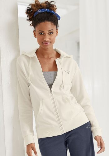 KangaROOS, KangaROOS Sweatjacke, mit grossem Logodruck auf dem Rücken