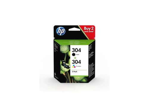 HP, HP Combopack 304 BK/color 3JB05AE DeskJet 2620 120/100 Seiten