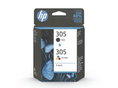 HP, HP Tintenpatrone 305 BK/color 6ZD17AE DeskJet 2300/2700 2-Pack
