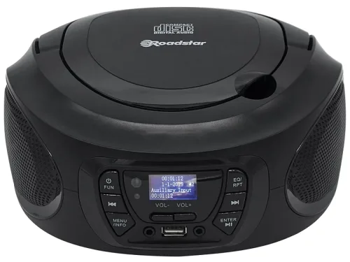 undefined, CD-Radiorecorder "Roadstar CDR-375" ( ) CD-Player, Display