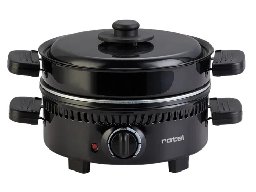 Rotel, Rotel - Marroni-Ofen Multi Roaster, Schwarz