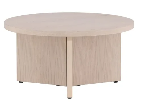 VENTURE DESIGN Couchtish SALTÖ 85x85x42.5cm eiche