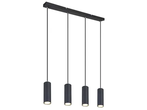 Hängelampe ROBBY 65x120cm 35W schwarz