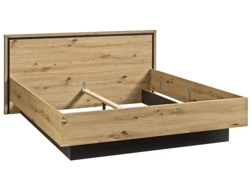 Bett TRONDHEIM 180x200cm spanplatte artisan eiche