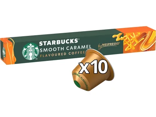 STARBUCKS, STARBUCKS Kaffeekapseln Smooth Caramel 6221499 by Nespresso Flavoured 10 Stk.