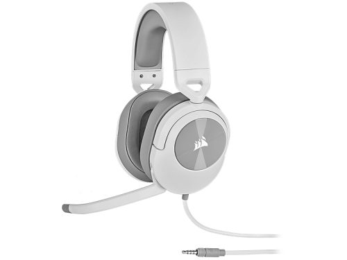 Corsair, Corsair - HS55 STEREO Kopfhörer Kabelgebunden Kopfband Gaming Weiß, Weiss