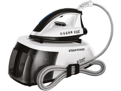 Russell Hobbs, RUSSELL HOBBS Dampfbügeleisen "Dampfbügelstation mit Edelstahl-Bügelsohle und 1.3 l Wassertank" 2400 W