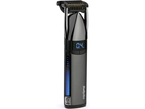 Babyliss, BaByliss Bartschneider "BaByliss Super-X Metal Stubble Trimmer Bartschneider, S991E" 0 Aufsätze Flexibler Scherkopf, Titan-Klingen, 24 Schnittlängen von 0,4mm-5mm
